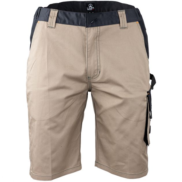 Bermuda bicolore beige