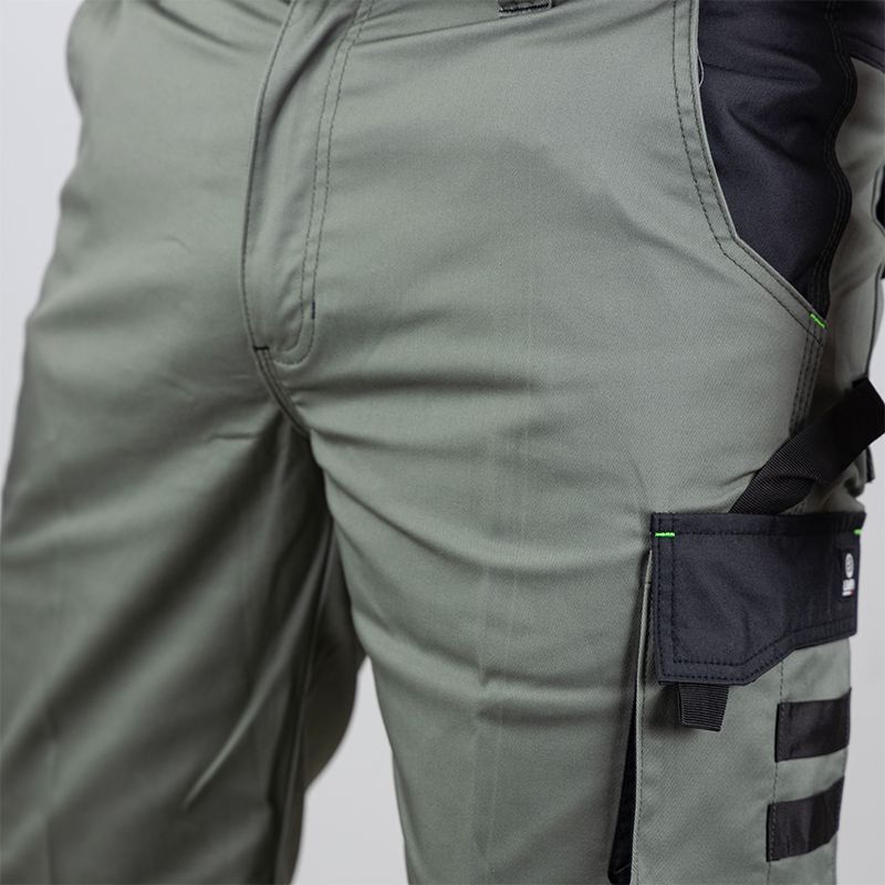 Bermuda bicolore vert