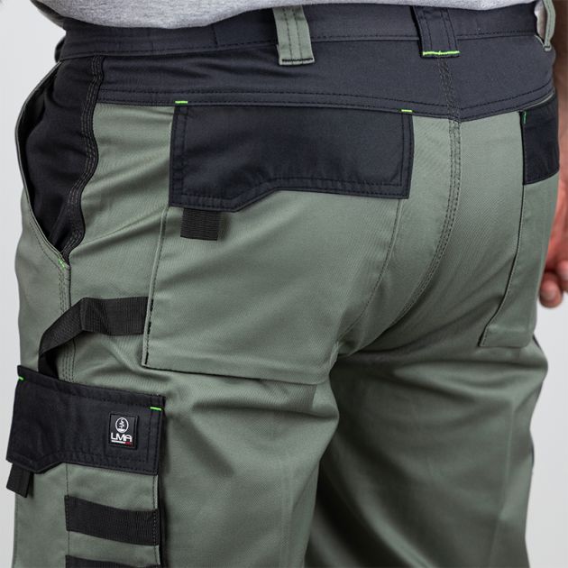 Bermuda bicolore vert