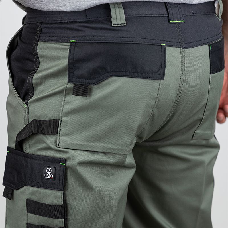 Bermuda bicolore vert