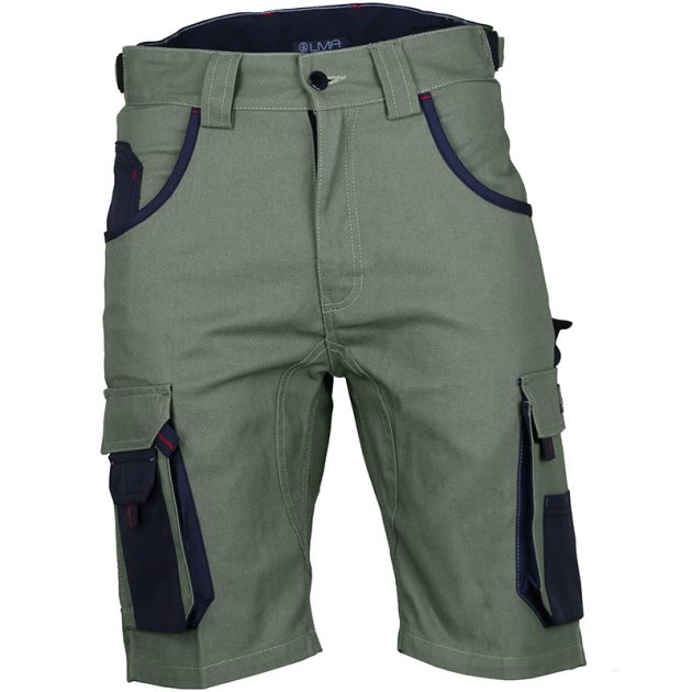 Bermuda bicolore vert