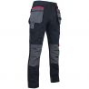Pantalon poches volantes amovibles noir