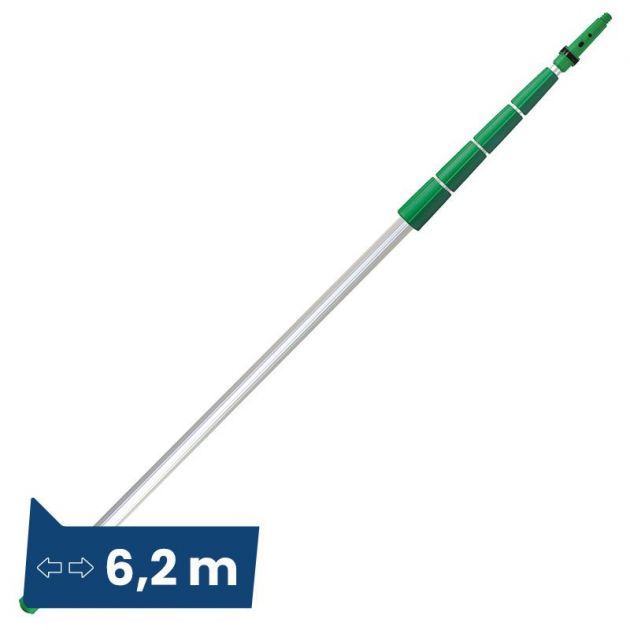 Perche télescopique laveur de vitres Teleplus 6,2 m