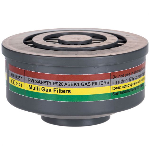 Demi masque Portwest P410 avec 4 cartouches P920 Filtre