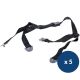 Jugulaire pour casque de protection x 5