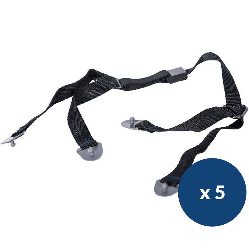 Jugulaire pour casque de protection pastille x 5