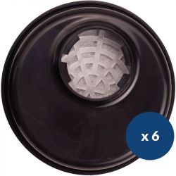 Filtre à particule P3R à baïonnette pour demi masque pastille x 6