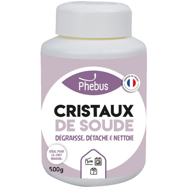 Cristaux de soude recharge - 500 gr