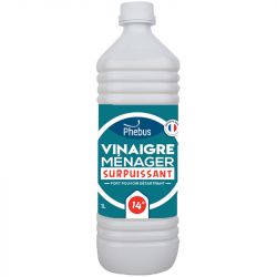 Vinaigre de nettoyage surpuissant 14° - 1 L