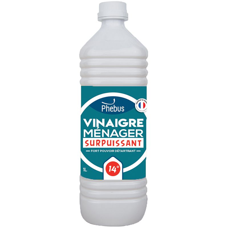 Vinaigre de nettoyage surpuissant 14° - 1 L