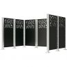Bardage pour cache-conteneurs modulable en acier noir
