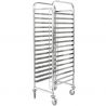Echelle cuisine inox GN 1/1 gastronorme 15 niveaux