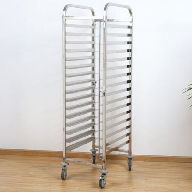 Echelle cuisine inox GN 1/1 gastronorme 15 niveaux Echelle cuisine inox GN 1/1 gastronorme 15 niveaux