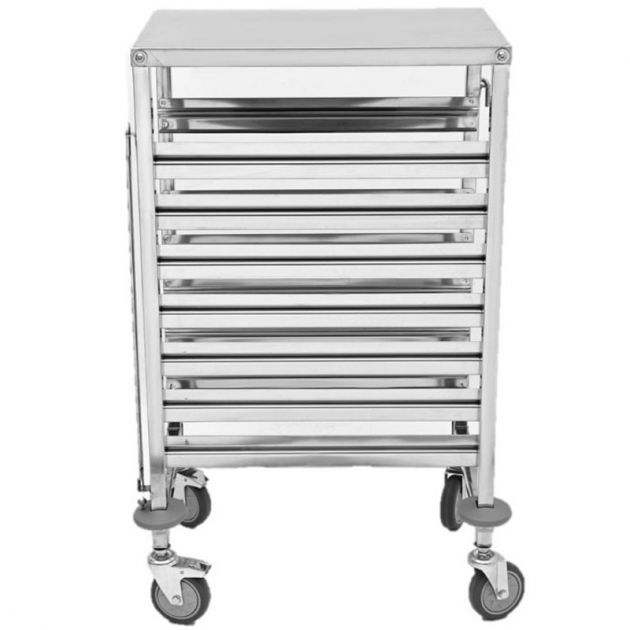 Echelle cuisine inox GN 1/1 gastronorme 7 niveaux Echelle cuisine inox GN 1/1 gastronorme 7 niveaux