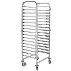Echelle cuisine inox GN 2/1 gastronorme 16 niveaux
