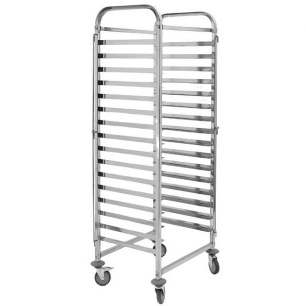 Echelle cuisine inox GN 2/1 gastronorme 16 niveaux