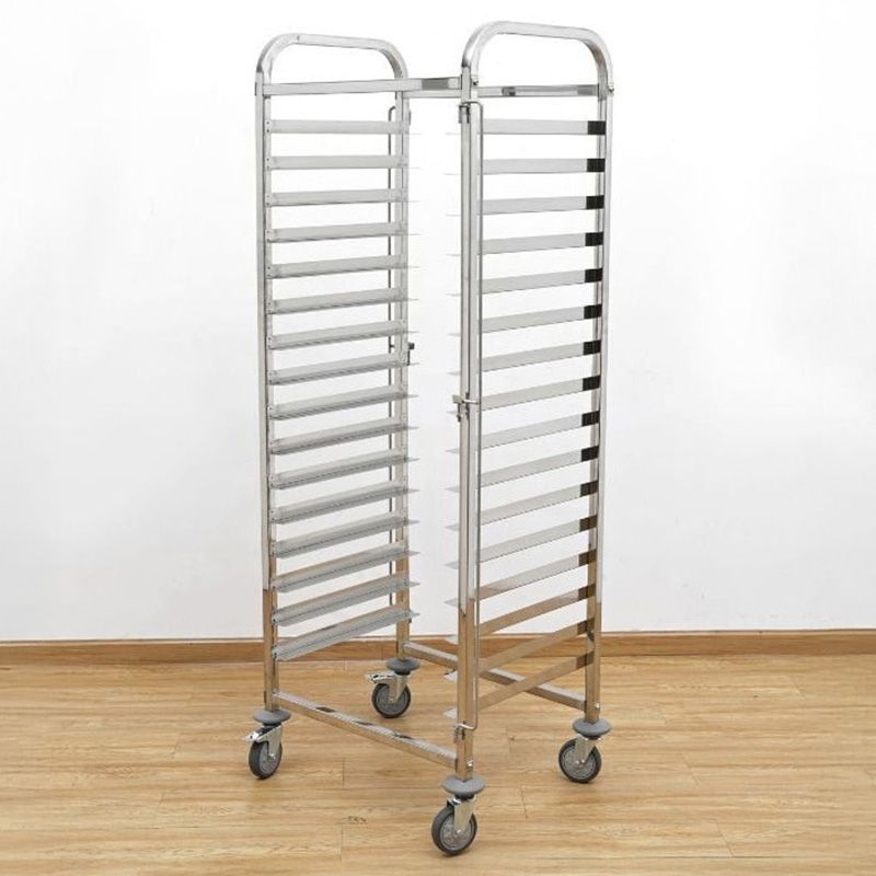 Echelle cuisine inox GN 2/1 gastronorme 16 niveaux Echelle cuisine inox GN 2/1 gastronorme 16 niveaux