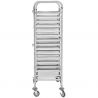 Echelle cuisine inox GN 2/1 gastronorme 16 niveaux