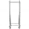 Echelle cuisine inox GN 2/1 gastronorme 16 niveaux