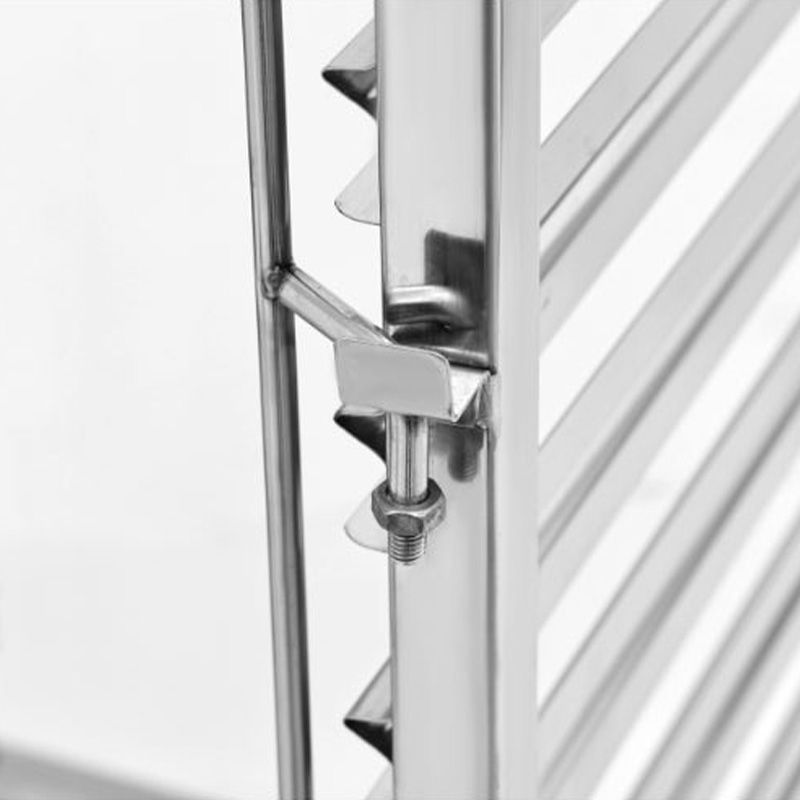 Echelle cuisine inox GN 2/1 gastronorme 16 niveaux Echelle cuisine inox GN 2/1 gastronorme 16 niveaux