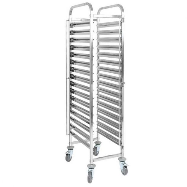 Echelle patissière inox 16 niveaux 400 x 600 mm Echelle patissière inox 16 niveaux 400 x 600 mm