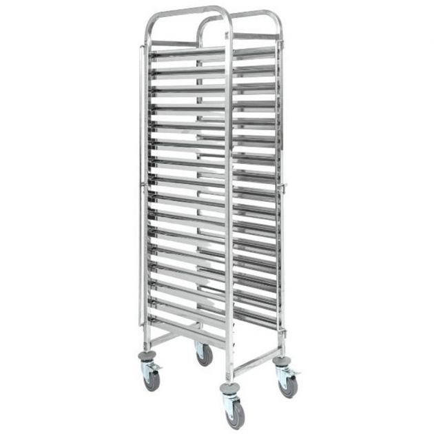 Echelle patissière inox 16 niveaux 400 x 600 mm Echelle patissière inox 16 niveaux 400 x 600 mm