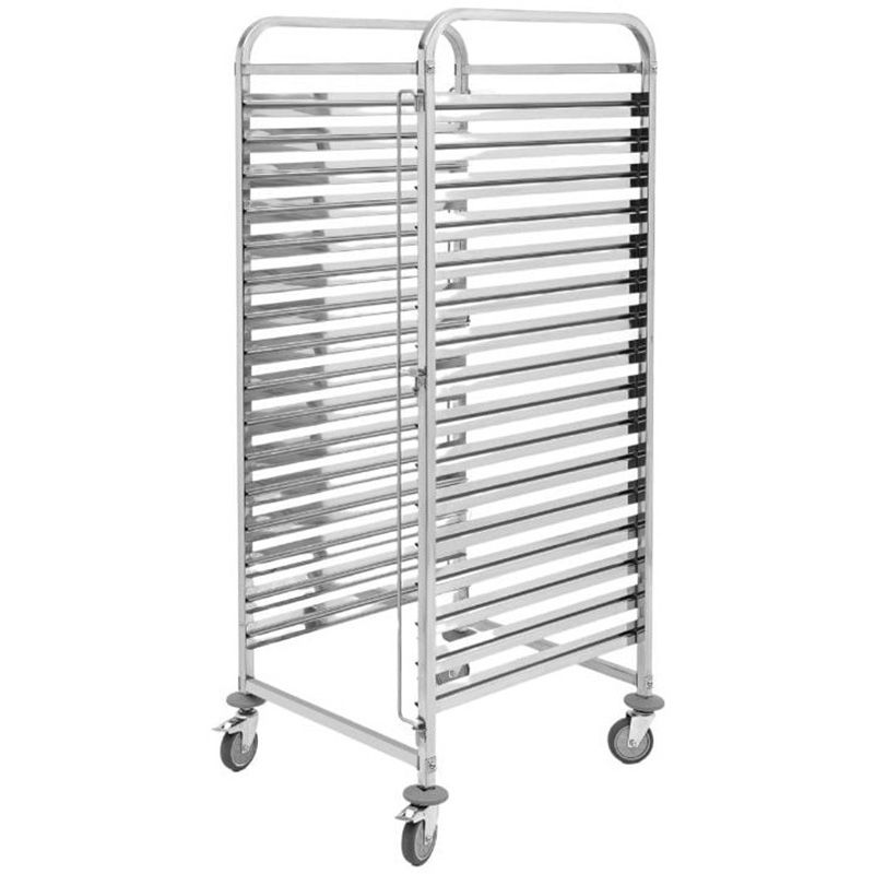 Echelle patissière inox 16 niveaux 600 x 400 mm Echelle patissière inox 16 niveaux 600 x 400 mm