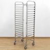 Echelle patissière inox 16 niveaux 600 x 400 mm