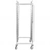 Echelle patissière inox 16 niveaux 600 x 400 mm