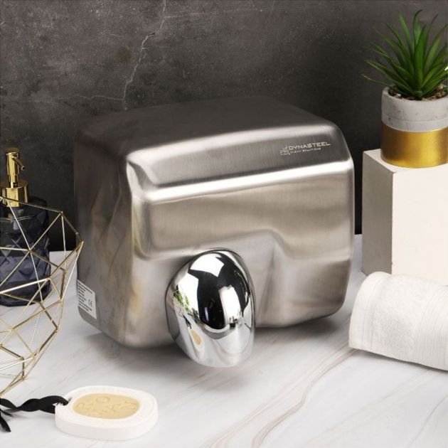 Sèche main automatique inox avec bec Sèche main automatique inox avec bec