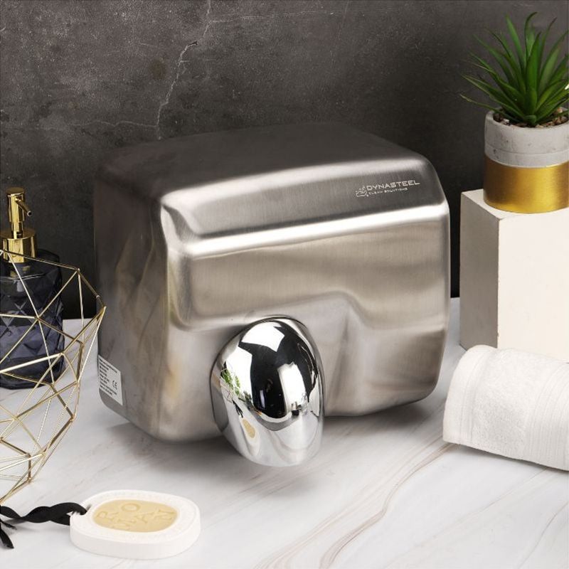 Sèche main automatique inox avec bec Sèche main automatique inox avec bec