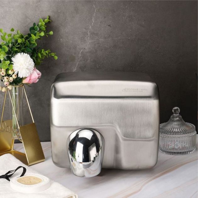 Sèche main automatique inox avec bec Sèche main automatique inox avec bec