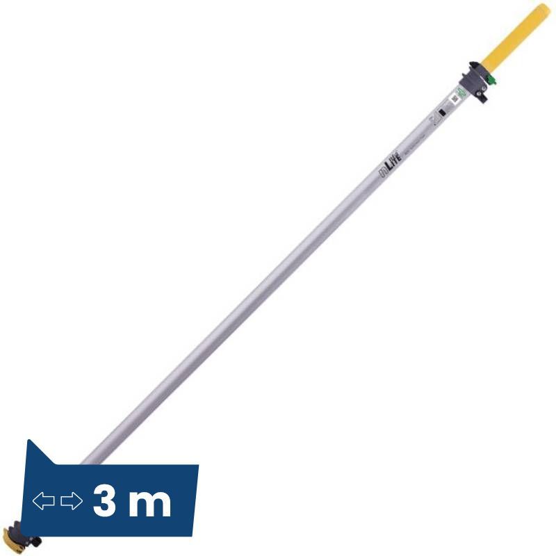 Rallonge perche télescopique nLite Connect en aluminium