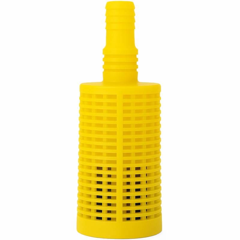 Crépine lestée jaune centrale de nettoyage