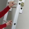 Echelle escamotable grenier 3 x 4 marche 3,24 m en aluminium