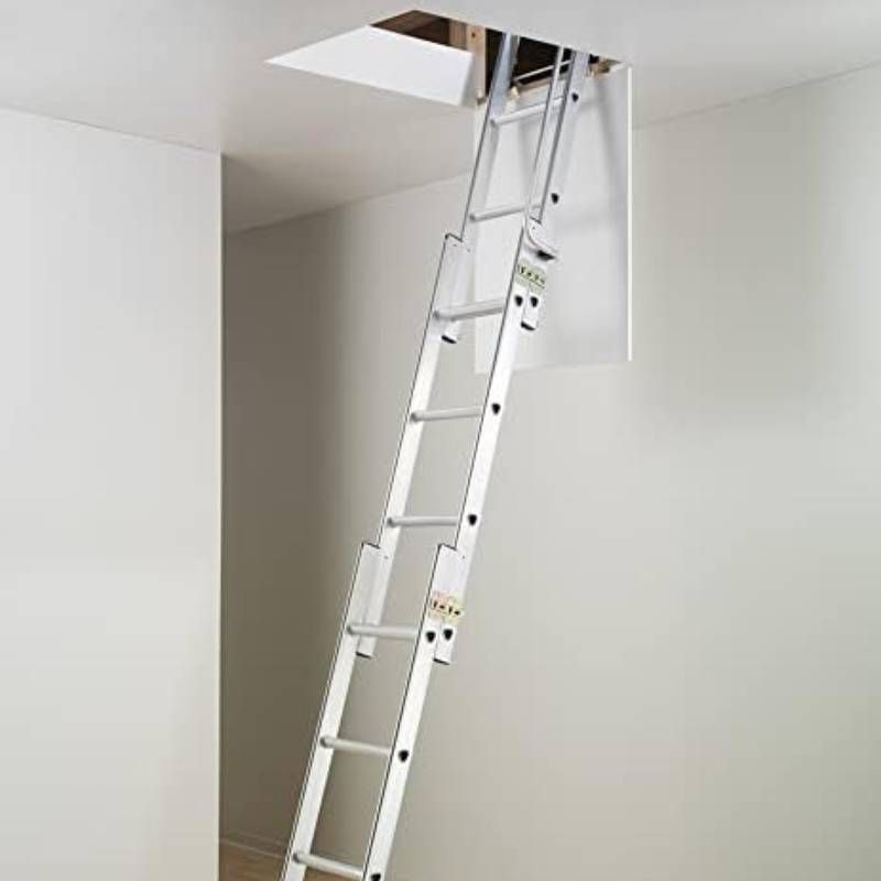 Echelle escamotable grenier 3 x 4 marche 3,24 m en aluminium