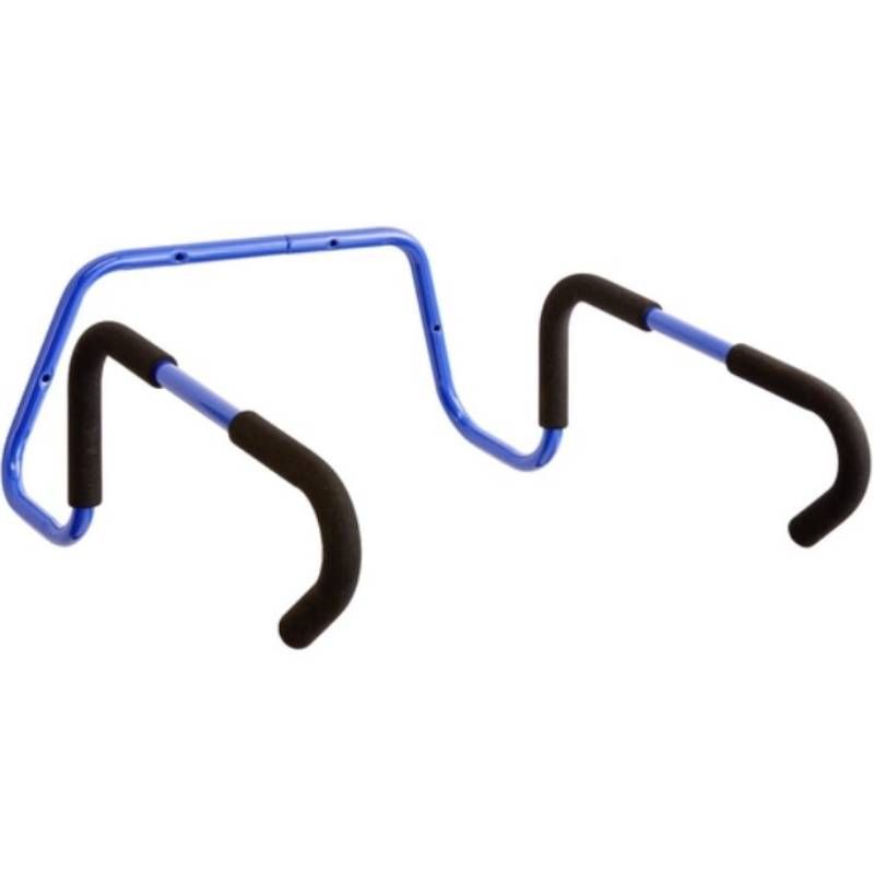 Lot de 2 supports muraux pour sacs poubelle 240 L / 400 L