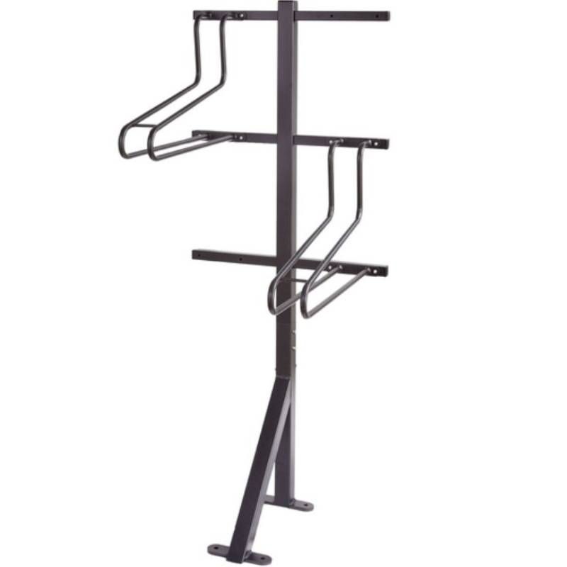 Support vélo sur pied vertical 2 vélos