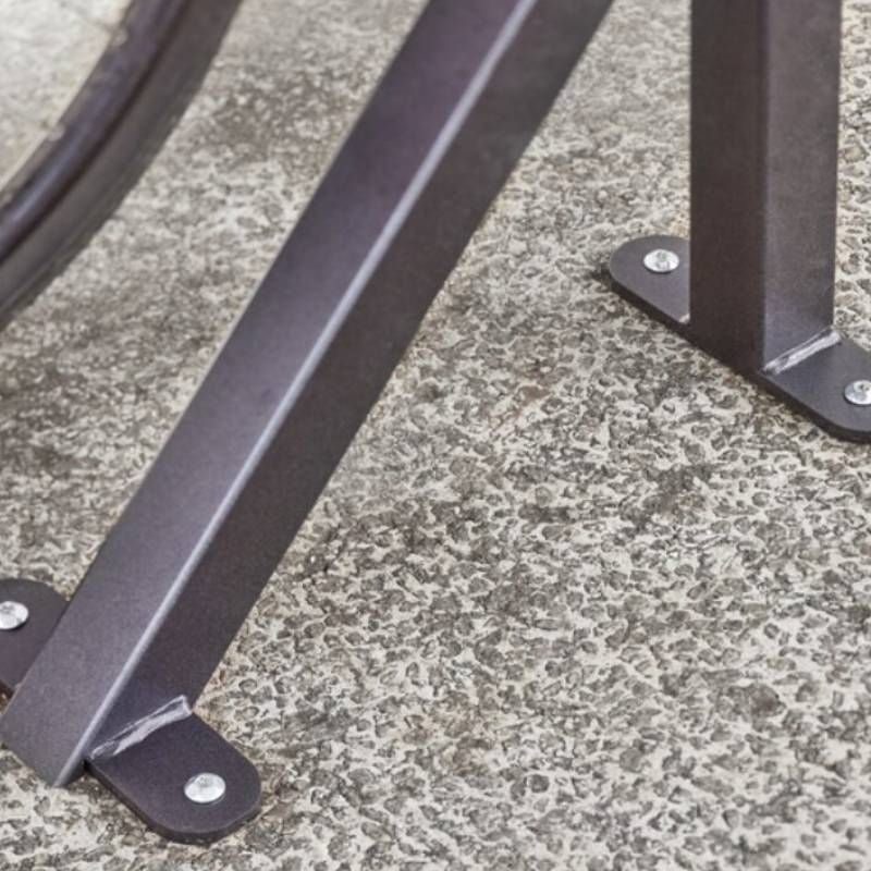 Support vélo sur pied vertical