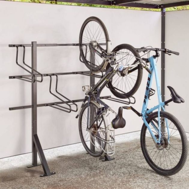 Kit d'assemblage 3 barres de liaison pour support vélo sur pied