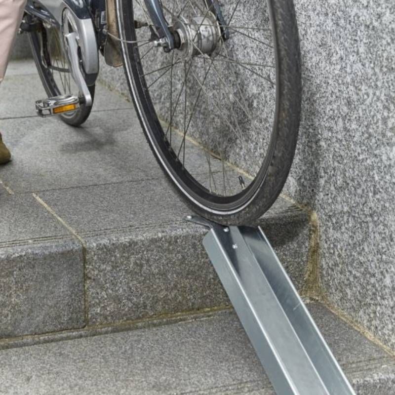 Rampe vélo pour escalier