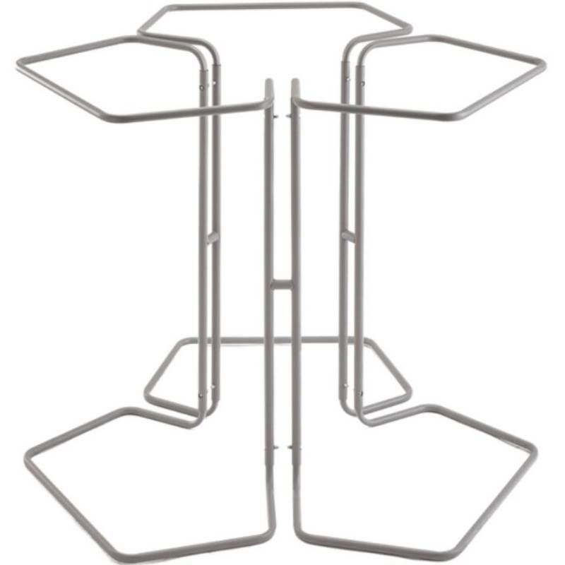 Support triple poubelle