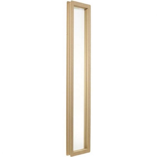 Hublot de porte rectangulaire MDF pour crèche