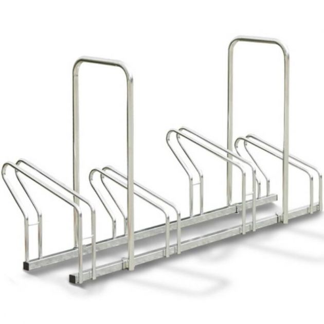 Ratelier hollandais avec arceau 4 vélos