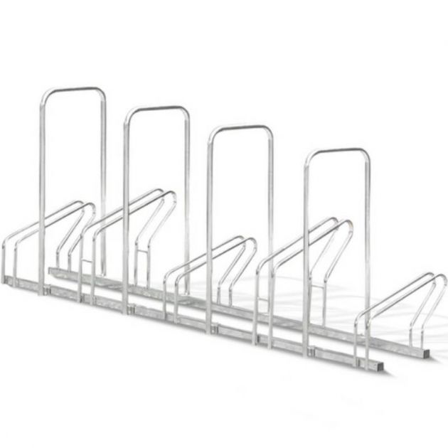 Ratelier hollandais avec arceau 5 vélos