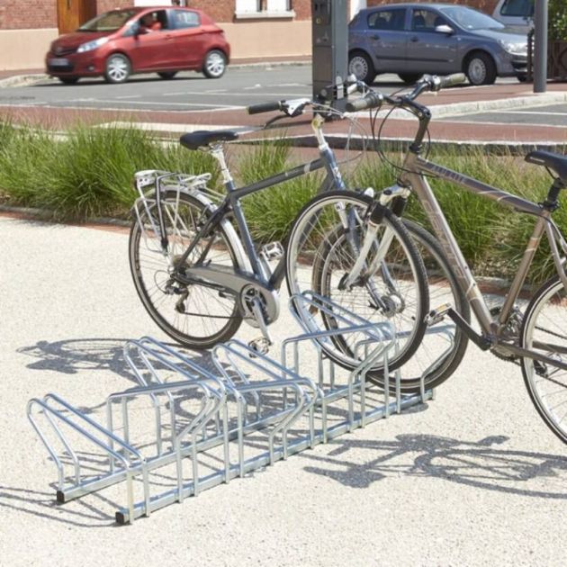 Ratelier hollandais face à face 8 vélos