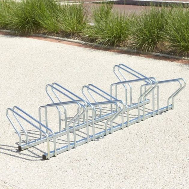 Ratelier hollandais face à face 8 vélos