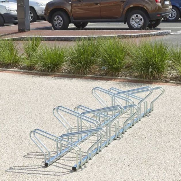 Ratelier hollandais face à face 10 vélos