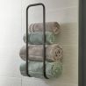Porte serviette de bain mural