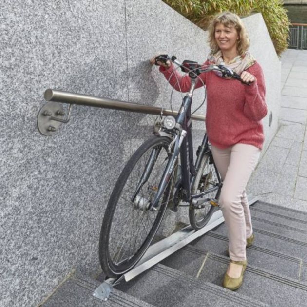 Extension pour rampe vélo escalier